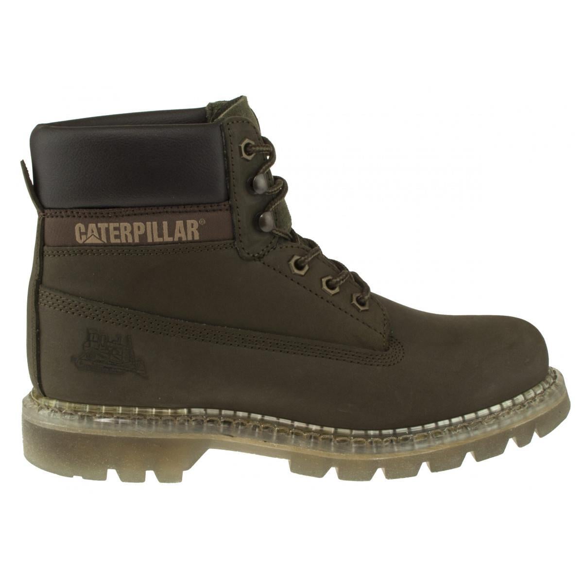 Caterpillar Colorado Olive Translucent Nubuk Erkek Bot
