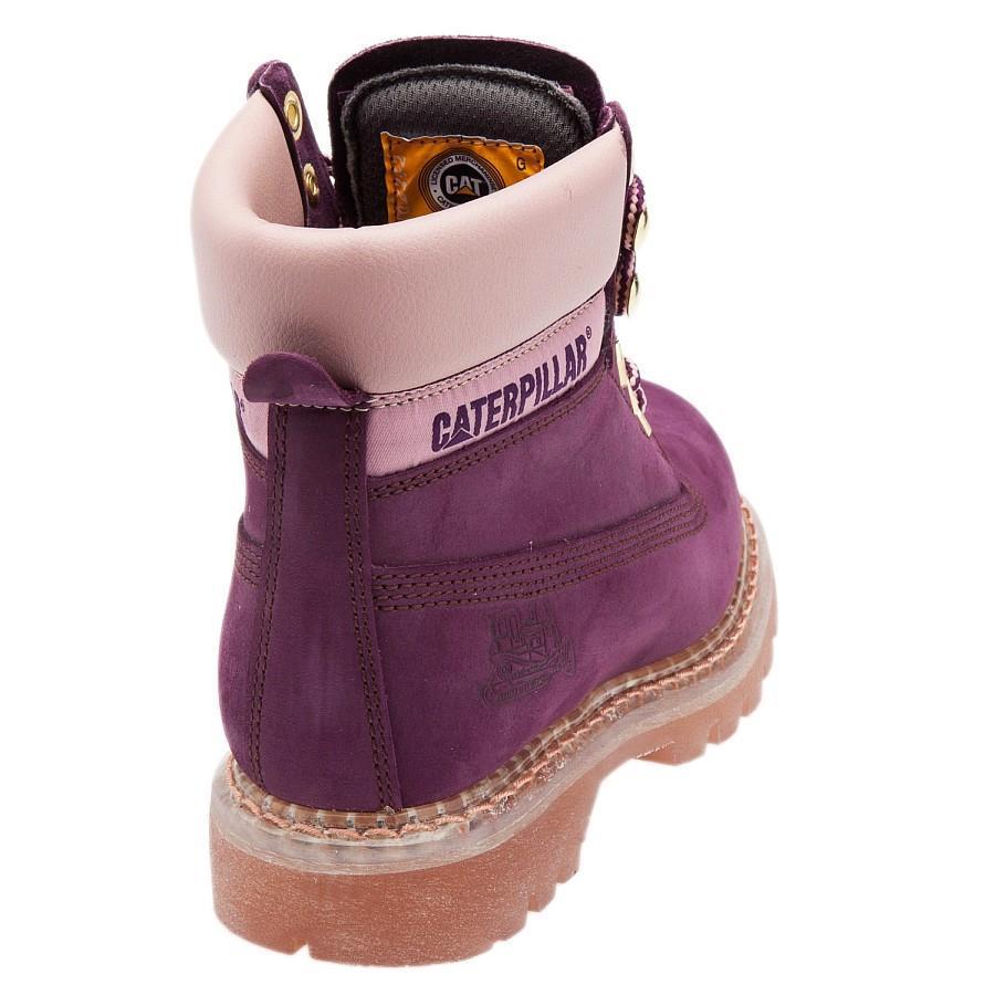 Caterpillar Colorado Purple Translucent Kadın Bot