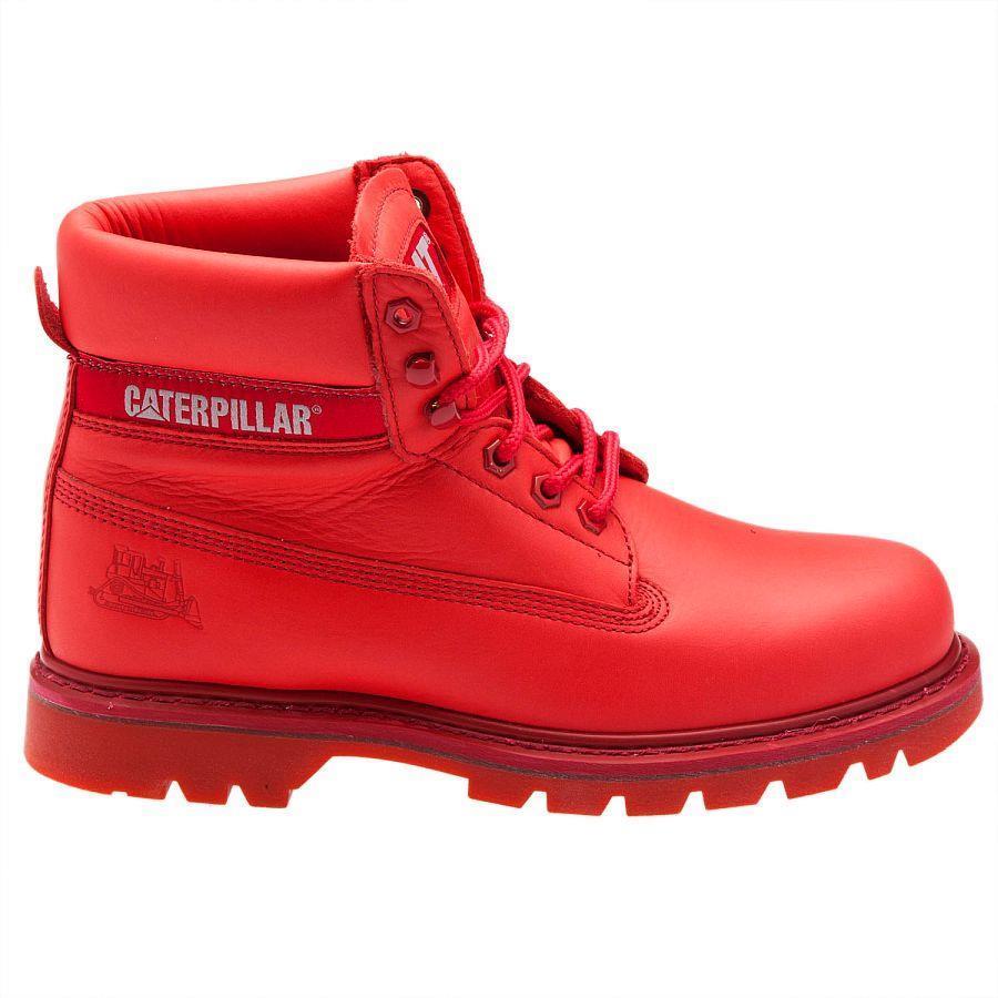 Caterpillar Colorado Red Brights Deri Kadın Bot