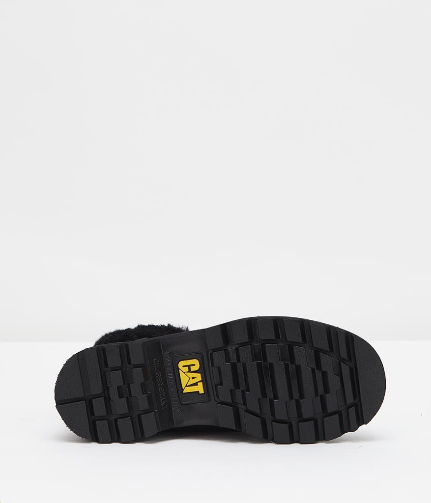 Caterpillar illinois Black Nubuk Kadın Bot