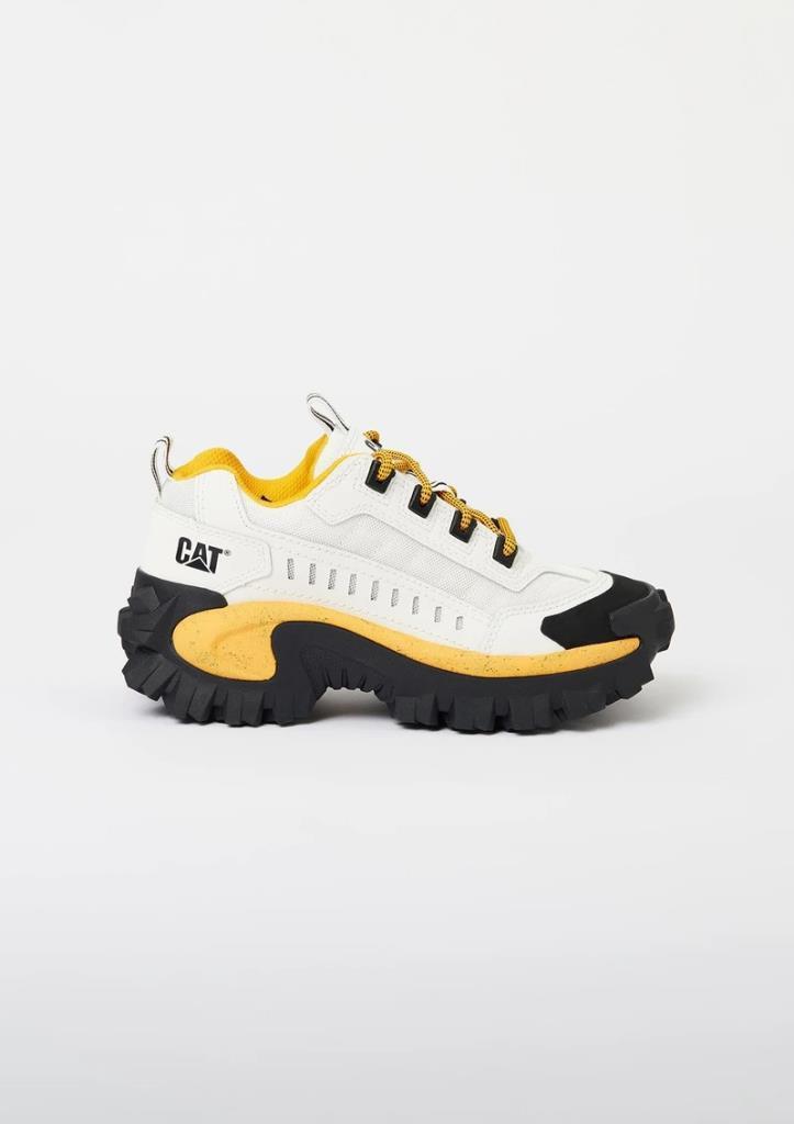 Caterpillar Intruder White/Yellow Kadın Sneaker
