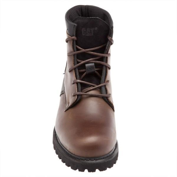 Caterpillar Lenox Chocolate Deri Erkek Bot