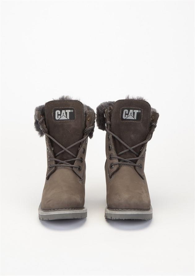 Caterpillar Nikki Dark Grey Nubuk Kadın Bot