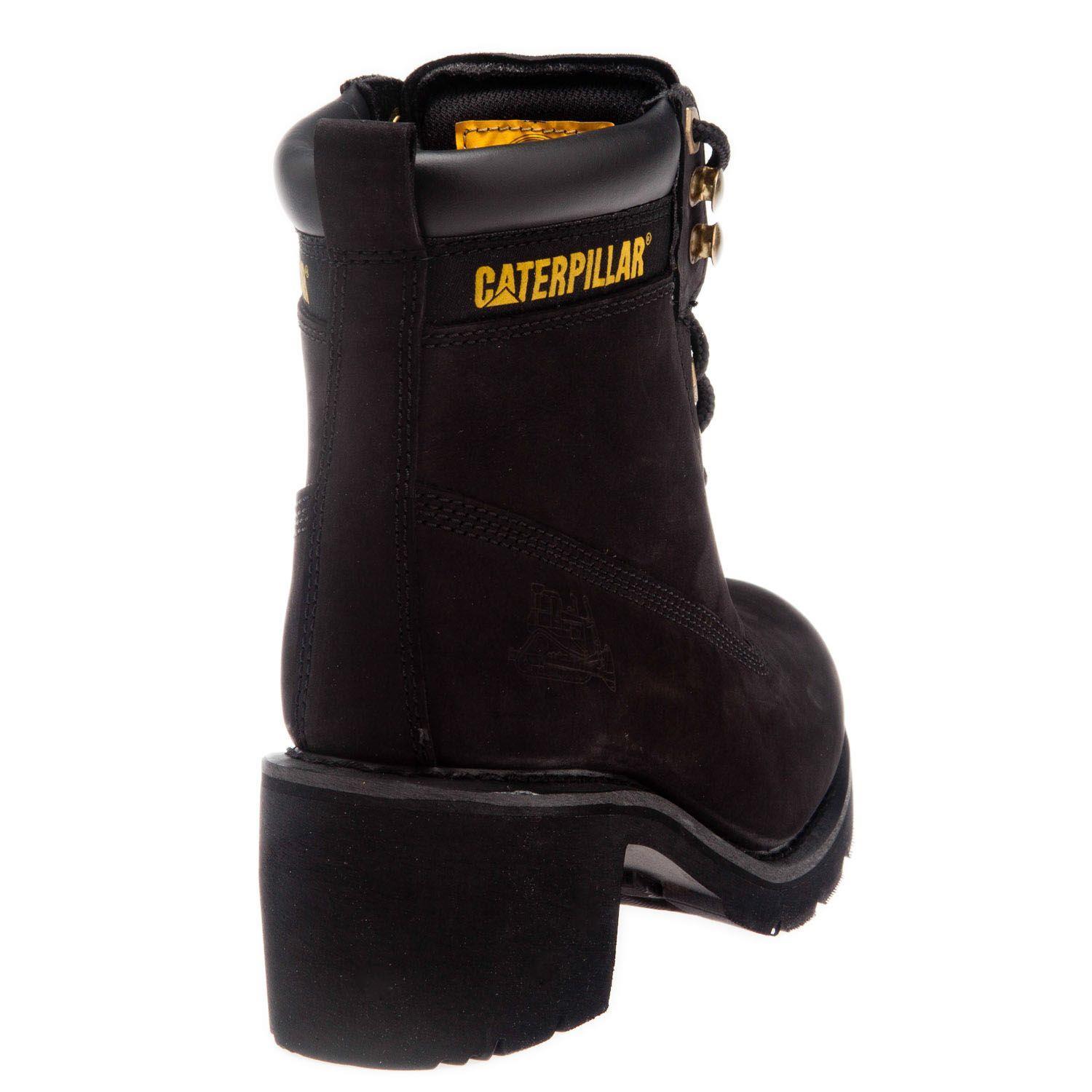 Caterpillar Ottawa Black Nubuk Kadın Bot