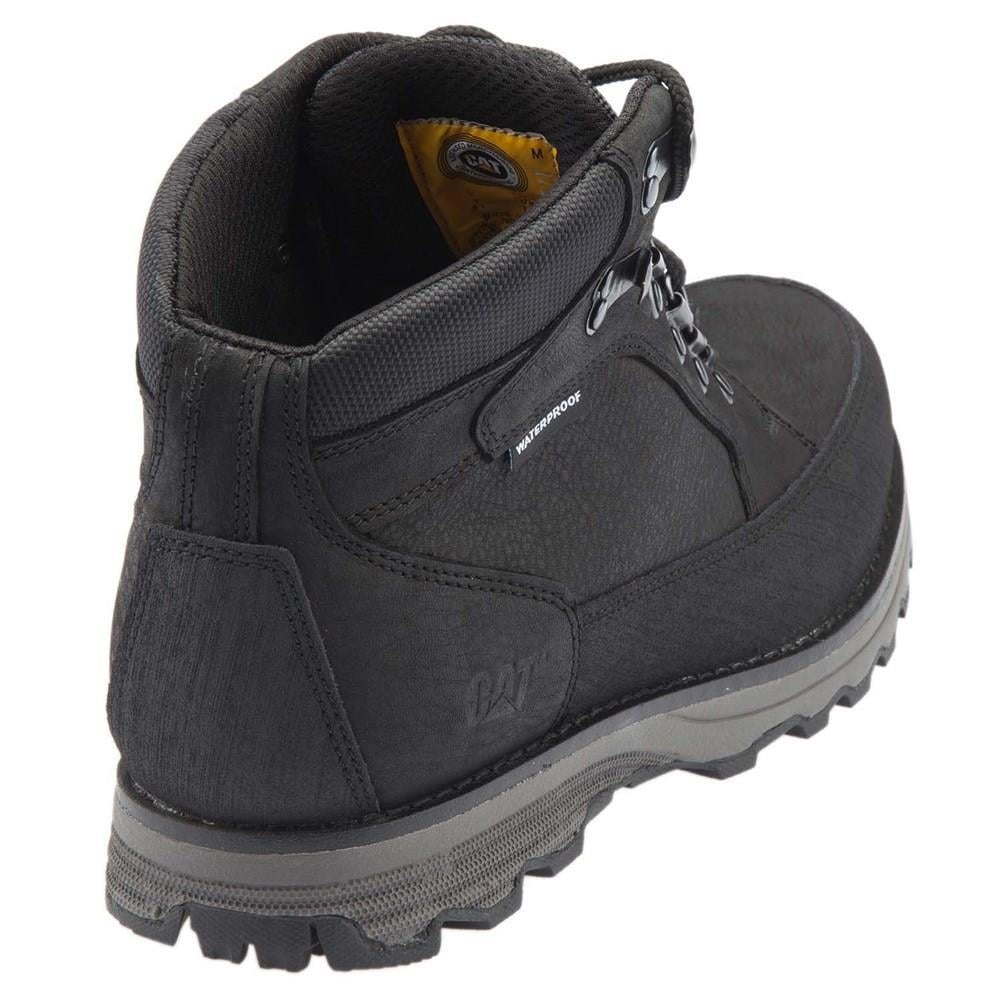 Caterpillar Provision Waterproof Black Nubuk Erkek Bot