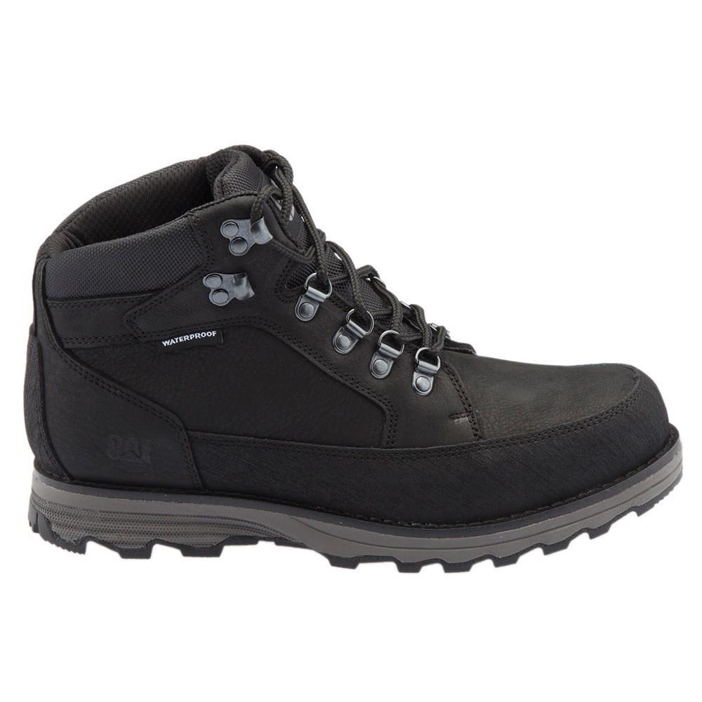 Caterpillar Provision Waterproof Black Nubuk Erkek Bot