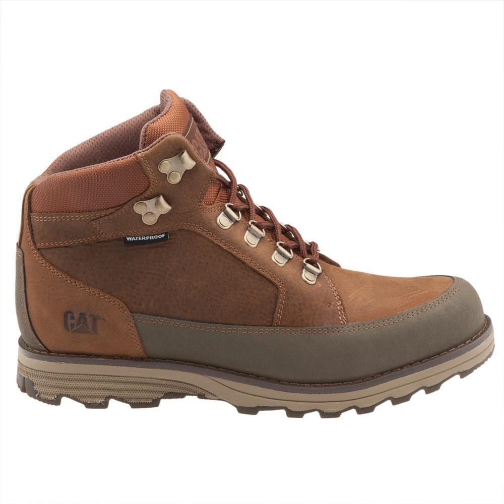 Caterpillar Provision Waterproof Coffee Nubuk Erkek Bot