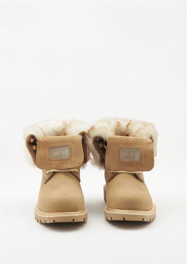 Caterpillar Utah Fur Caramel Nubuk Kadın Bot