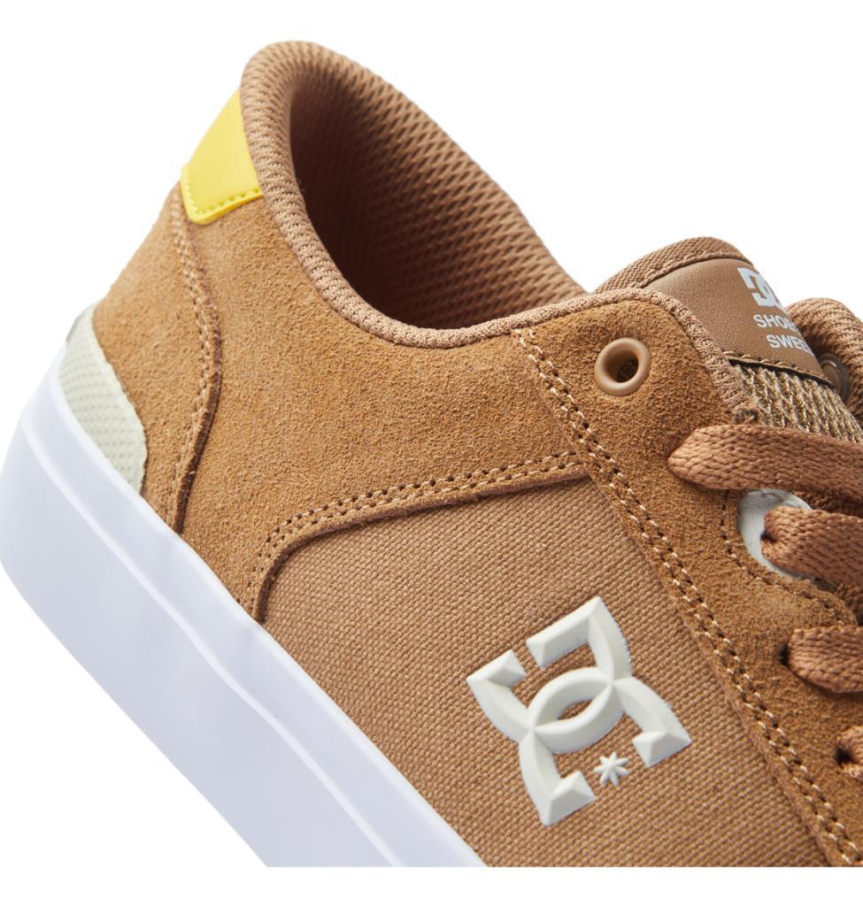 DC Shoes ADYS300739 Teknic S Brown/Yellow Erkek Sneaker