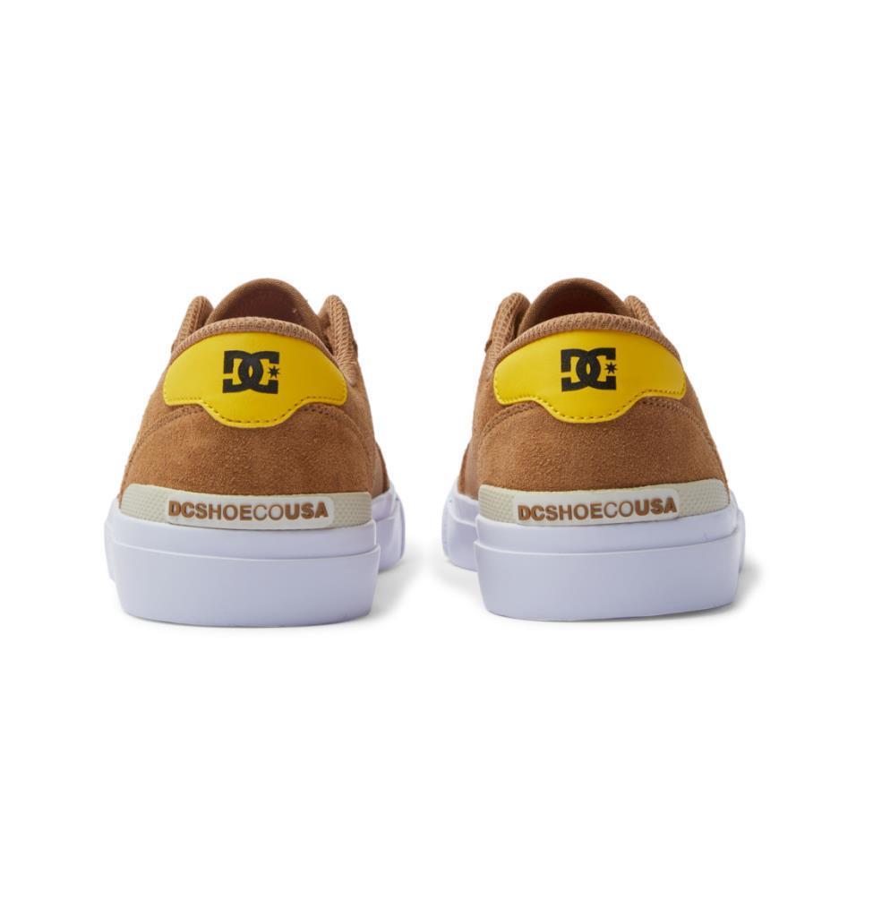 DC Shoes ADYS300739 Teknic S Brown/Yellow Erkek Sneaker