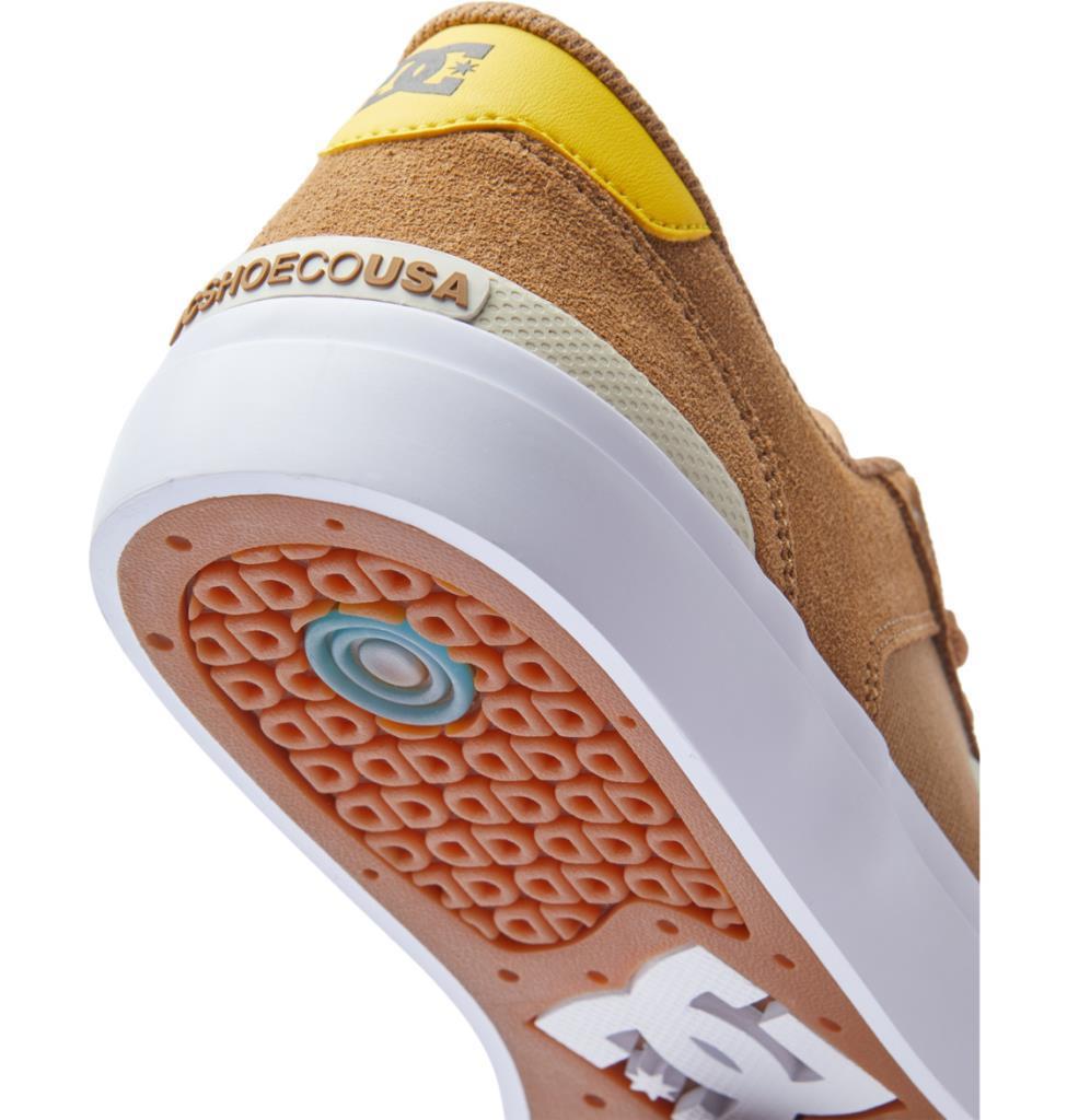 DC Shoes ADYS300739 Teknic S Brown/Yellow Erkek Sneaker
