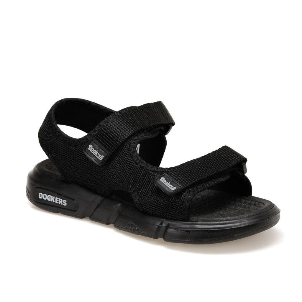 Dockers 100497772- 228650 Siyah-Siyah Erkek Sandalet