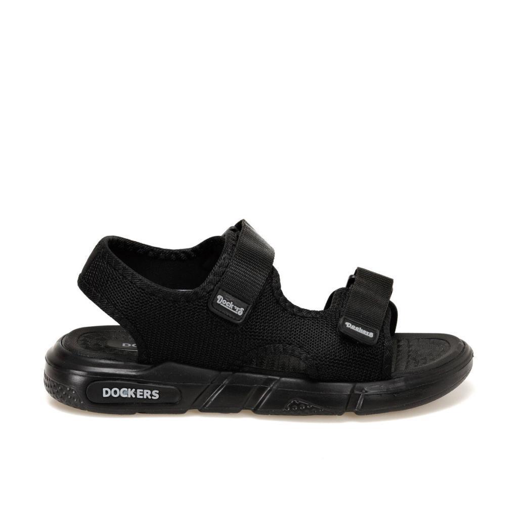 Dockers 100497772- 228650 Siyah-Siyah Erkek Sandalet