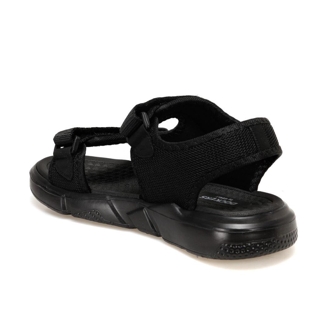 Dockers 100497772- 228650 Siyah-Siyah Erkek Sandalet