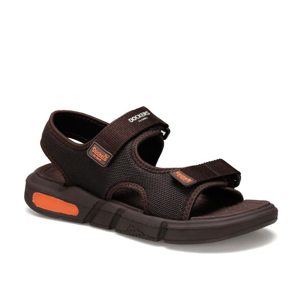 Dockers 100497774  Kahve-Turuncu Erkek Sandalet