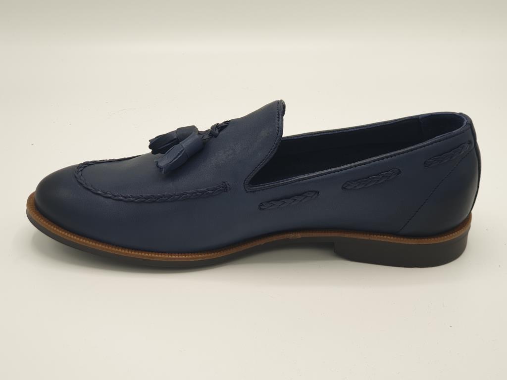 FreeFoot 20753 Mavi Püsküllü Erkek Ayakkabı