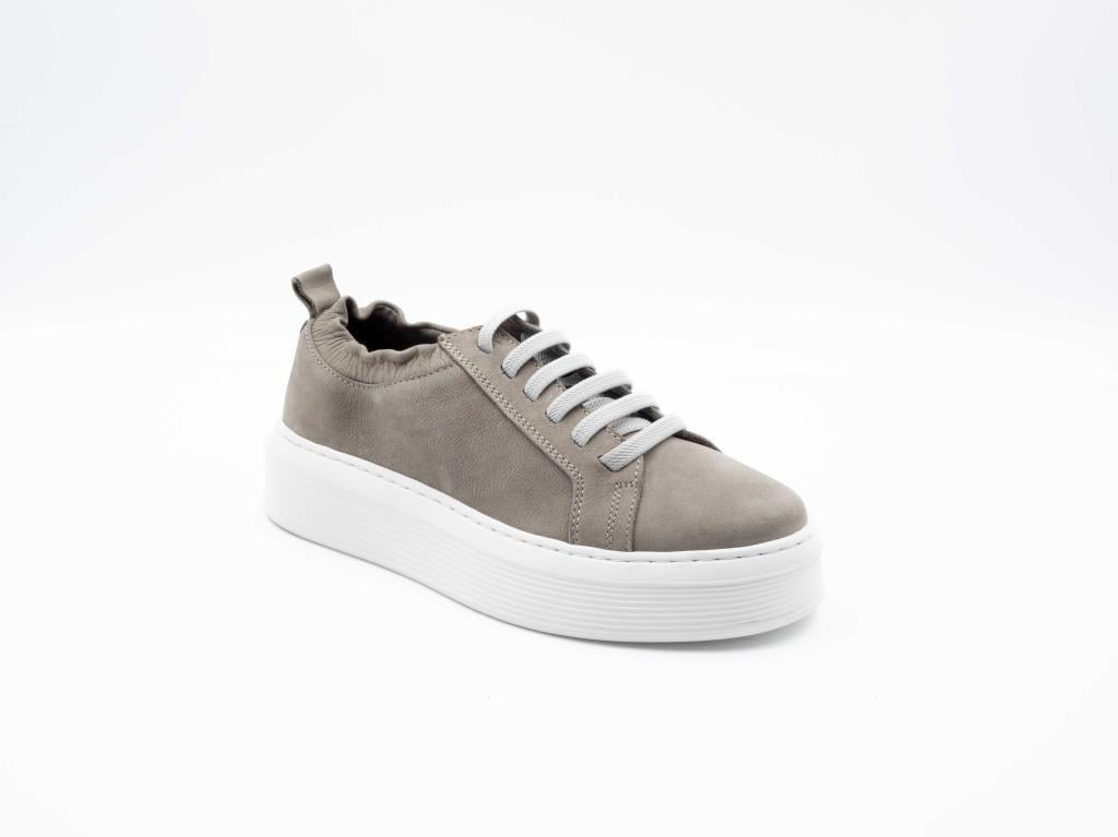 FreeFoot 221150 Nubuk Açık Gri kadın Sneaker