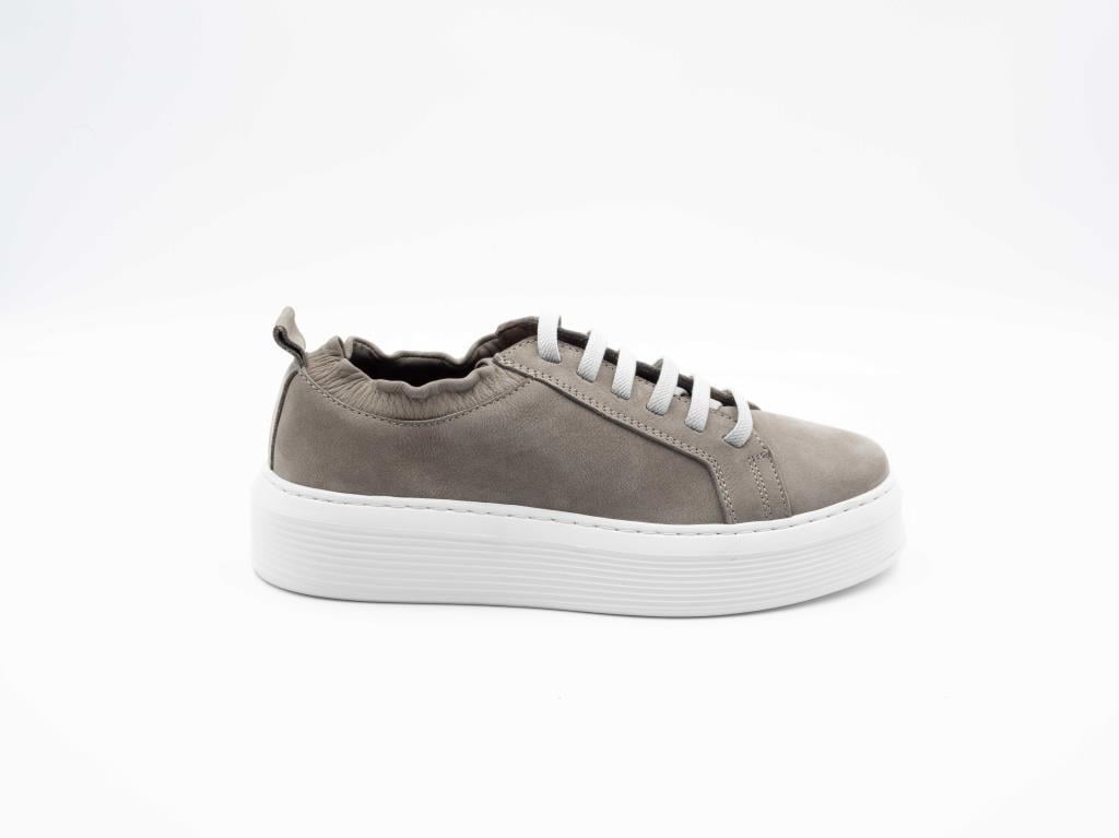 FreeFoot 221150 Nubuk Açık Gri kadın Sneaker