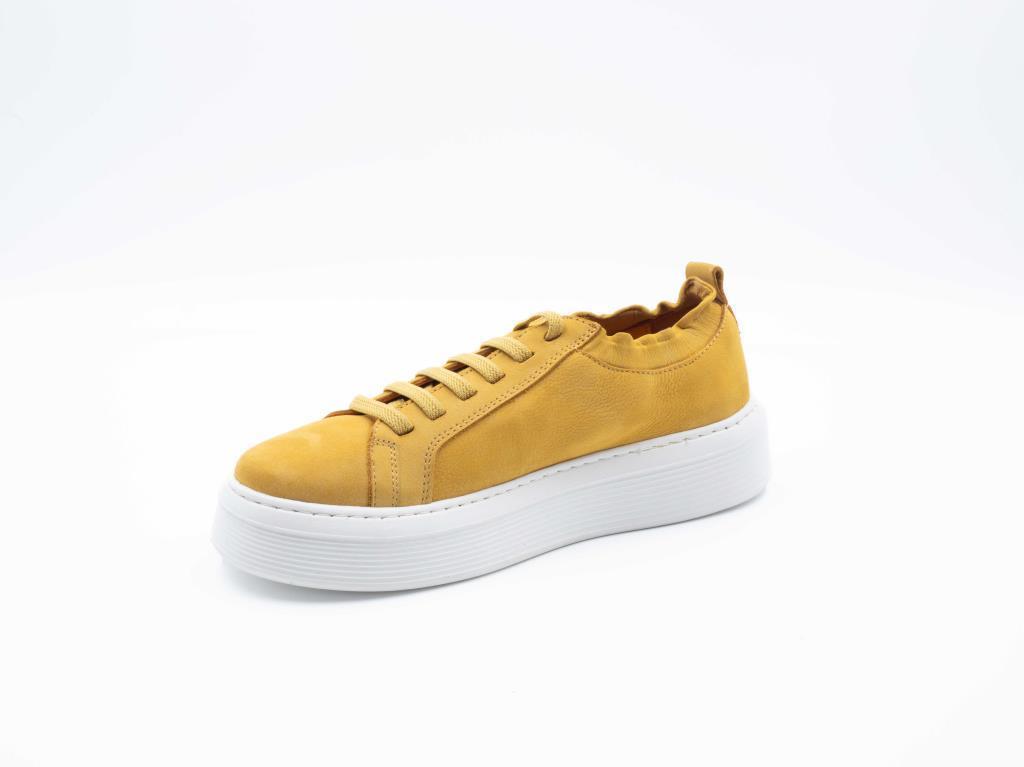 FreeFoot 221150 Nubuk Mango Kadın Sneaker