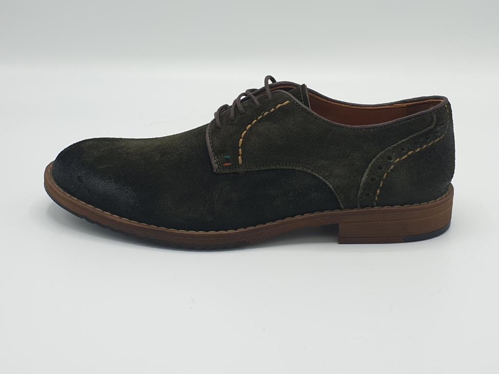 FreeFoot 3506-1 Petrol Nubuk Erkek Ayakkabı