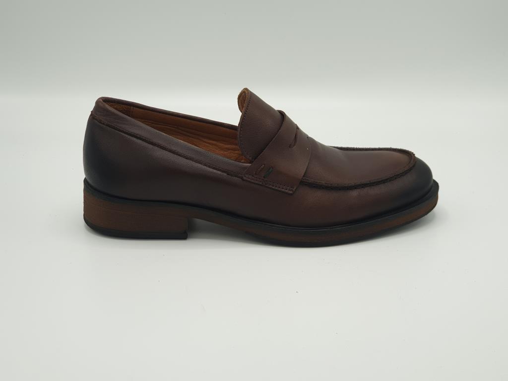 FreeFoot 3624 Kahve Deri Erkek Ayakkabı