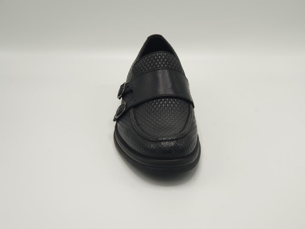 FreeFoot 3803 Siyah Bufalo Zincir Erkek Ayakkabı