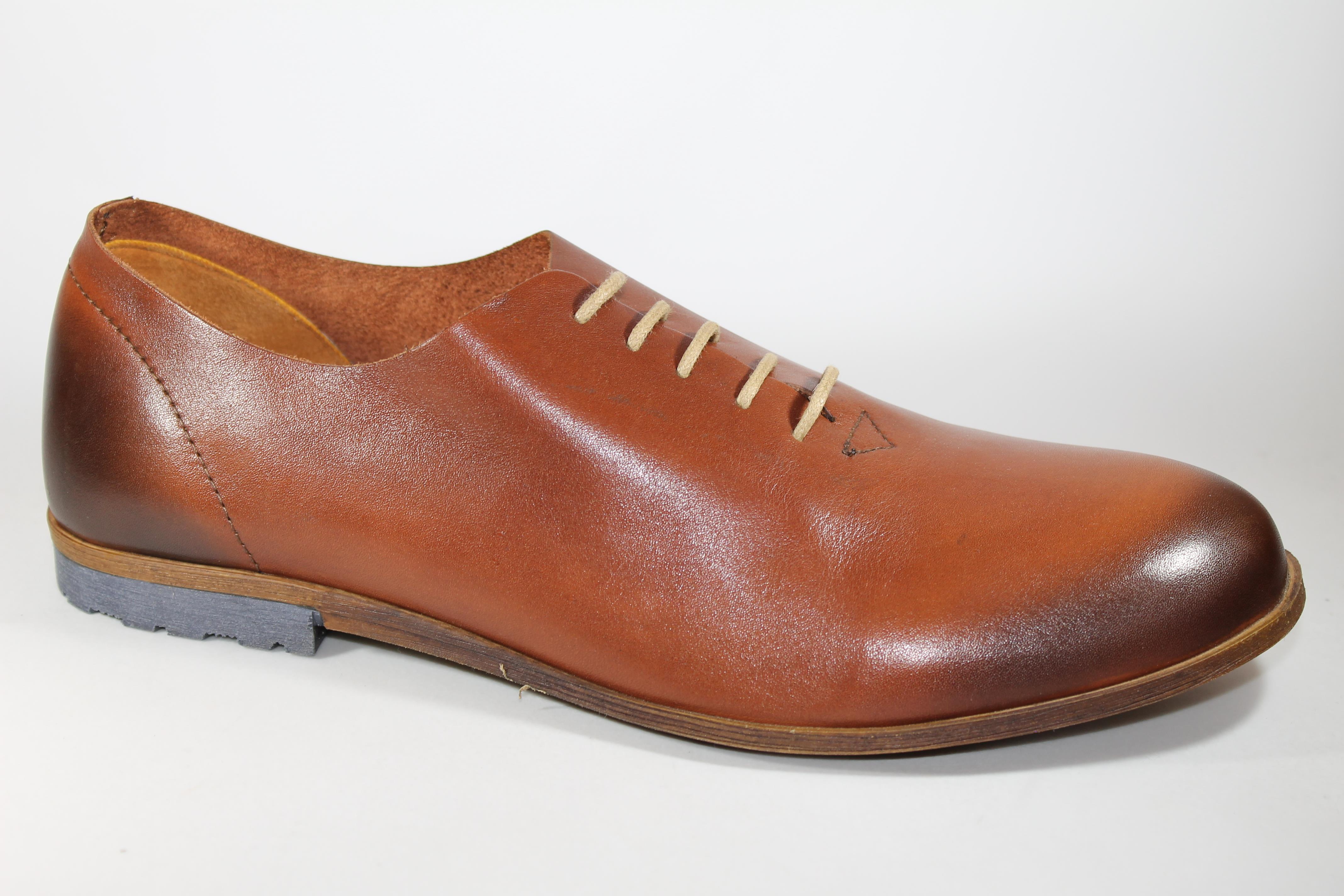 FreeFoot 541 Taba Deri Erkek Ayakkabı