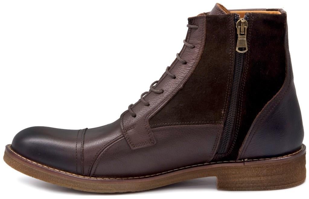 freeFoot 6558 itali Kanyak-Bordo Erkek Bot