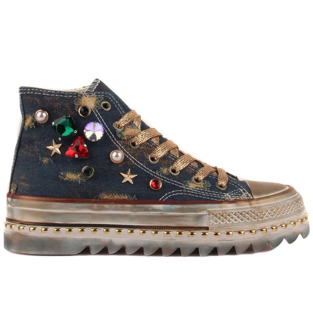 Guja 23Y481 Mavi Kadın Sneaker