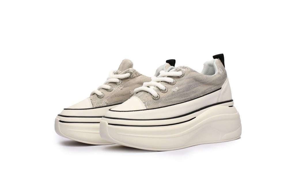 Guja 24K322 GR Gri Kadın Sneaker