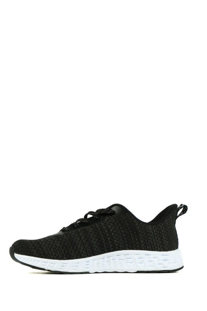 Hammerjack 101 20051-M Burton Siyah Beyaz Erkek Sneaker