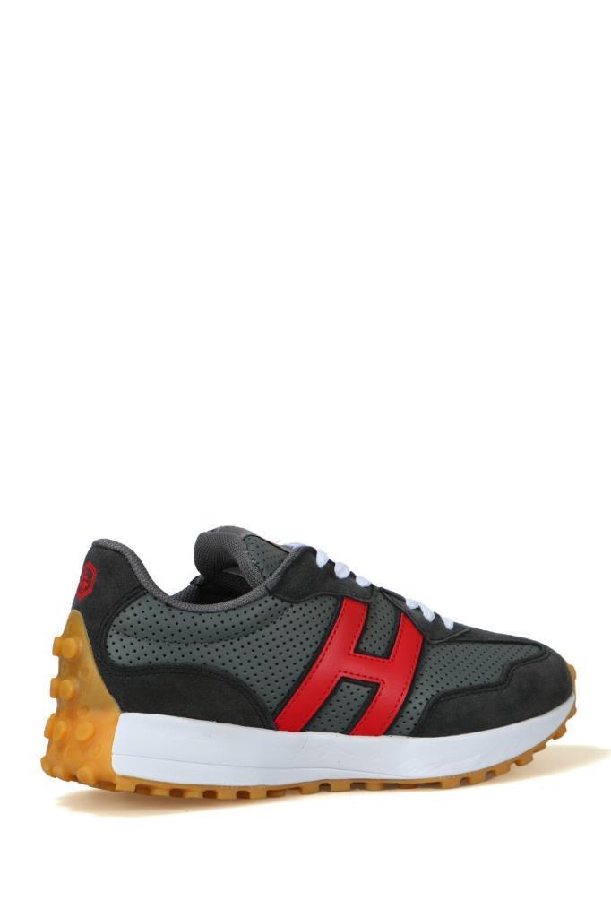 Hammerjack 101 22505-Z Meri Siyah/Kırmızı Kadın Sneaker