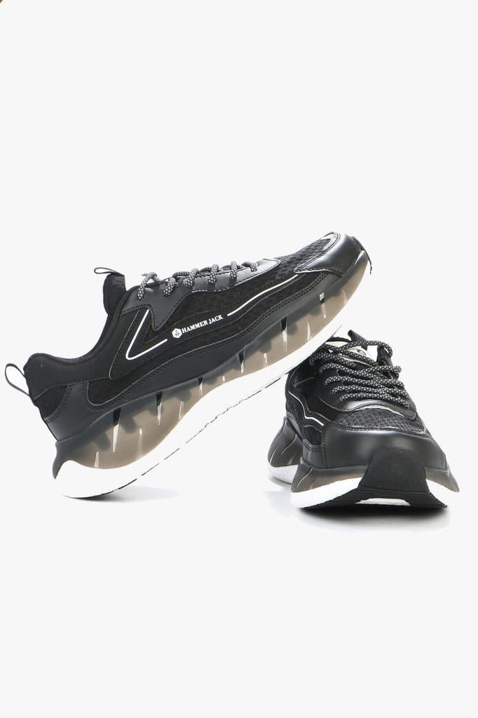 Hammerjack 101 24122-M Fernand Siyah/Beyaz Erkek Sneaker