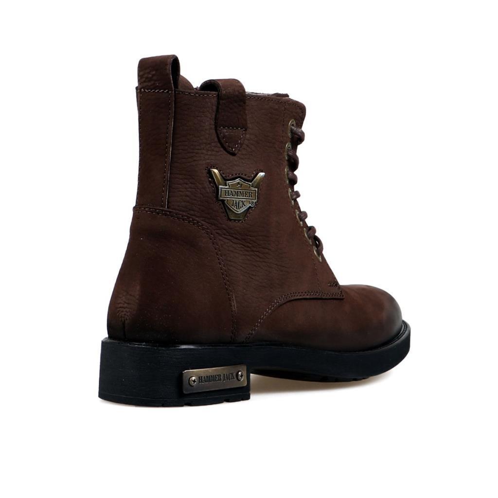 Hammerjack 102 15200-G Kahve Yıkama Nubuk Kadın Bot