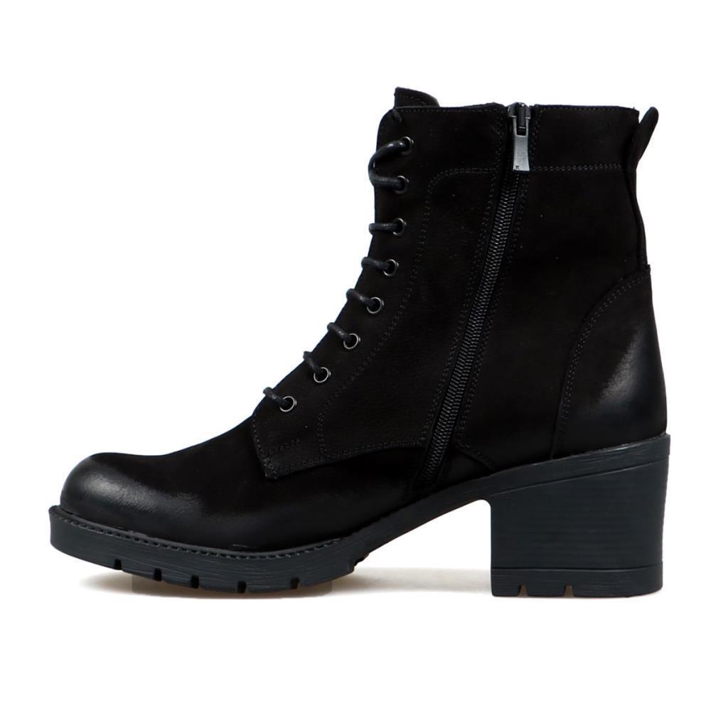 Hammerjack Granit 337 2615-N-Z Siyah Nubuk Kadın Bot