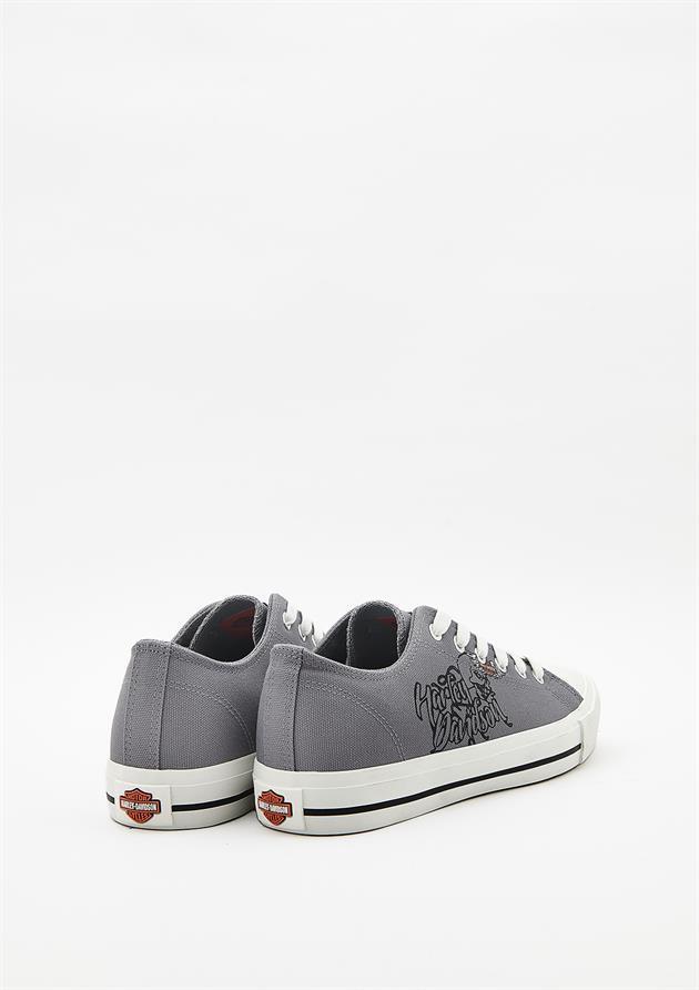 Harley Davidson 023M100354 Pomona Grey Erkek Sneaker