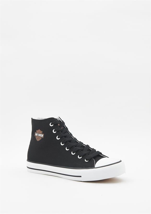 Harley Davidson 023Z100162 Black Kadın Sneaker