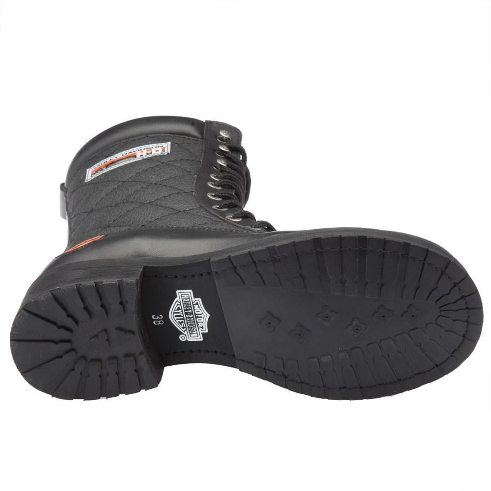 Harley Davidson 025Z100217 Rose Black Yağlı Deri Kadın Bot