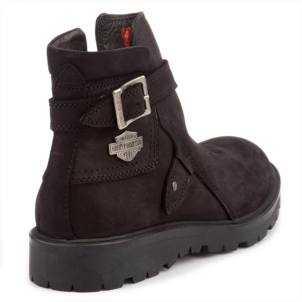 Harley Davidson 511-18 Black Nubuk Erkek Bot