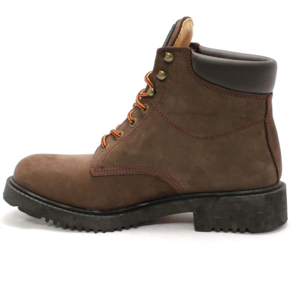 Harley Davidson 556 Mid Dark Brown Nubuk Erkek Bot