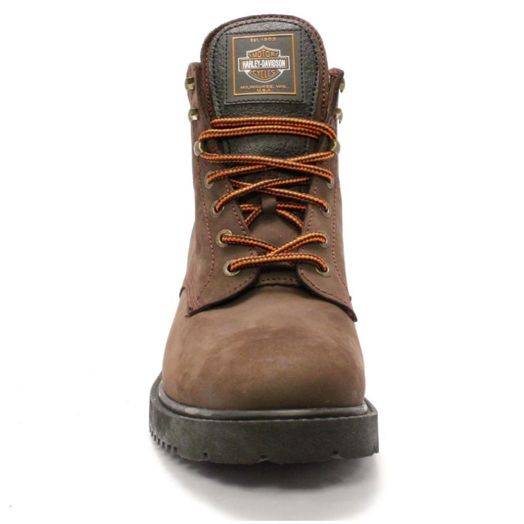 Harley Davidson 556 Mid Dark Brown Nubuk Erkek Bot
