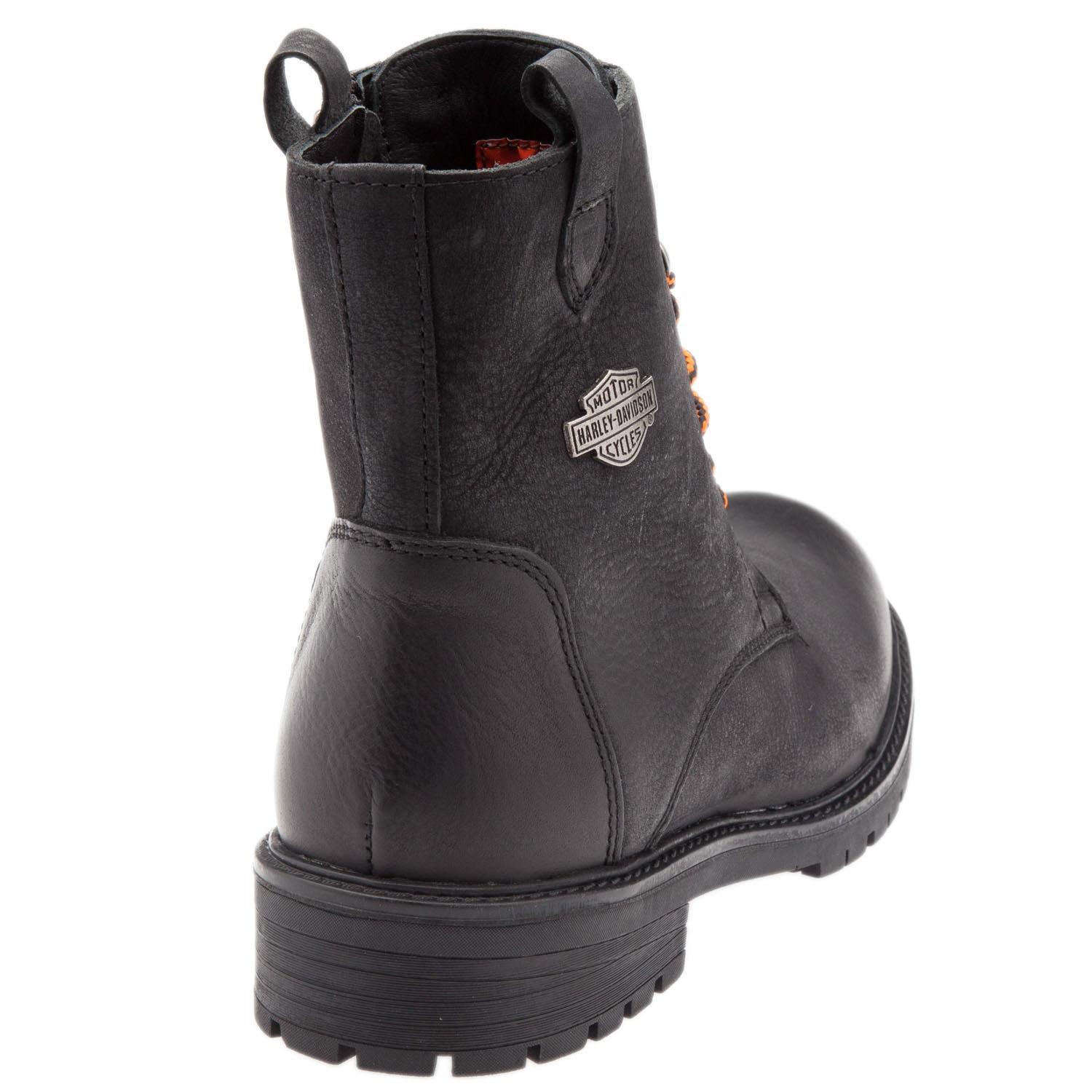 Harley Davidson Adam YT Black Deri Erkek Bot