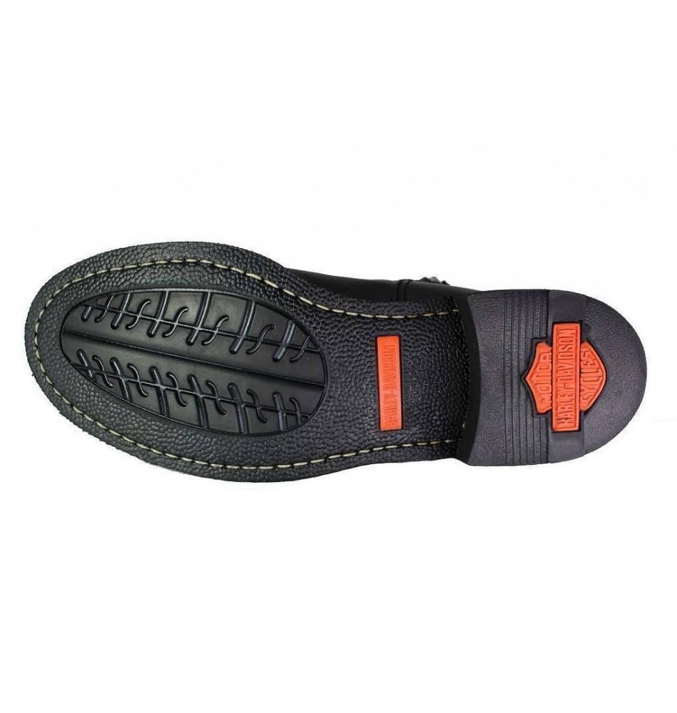 Harley Davidson Bailey Black Deri Erkek Çizme