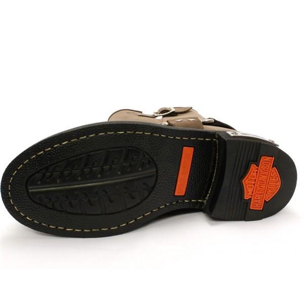 Harley Davidson Bailey Dark Brown Nubuk Kadın Çizme