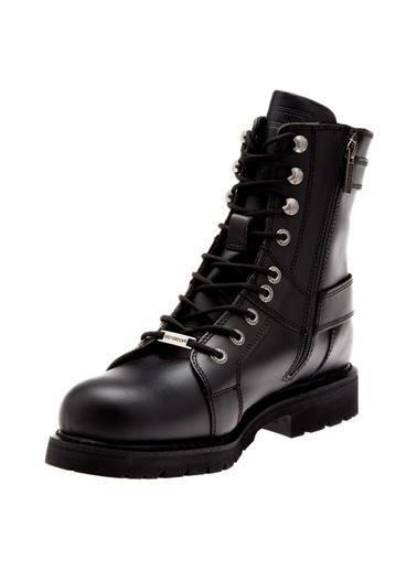Harley Davidson Charles Black Deri Erkek Bot