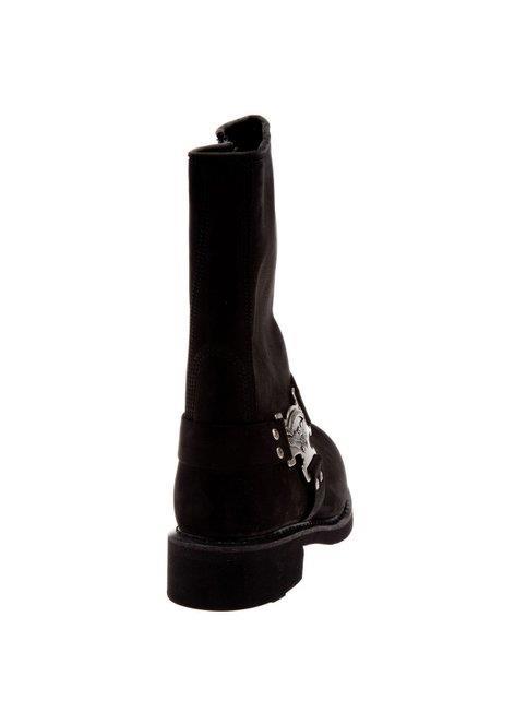 Harley Davidson Dean Black Nubuk Erkek Çizme