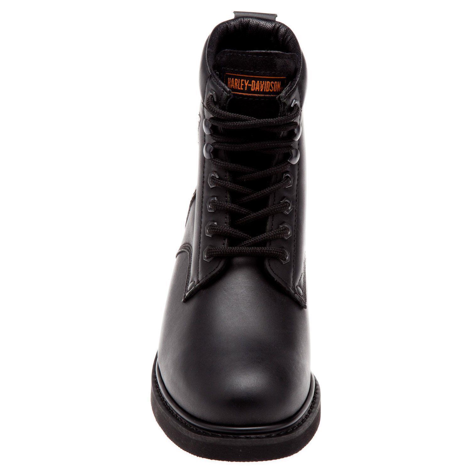 Harley Davidson Gibson Black Deri Erkek Bot