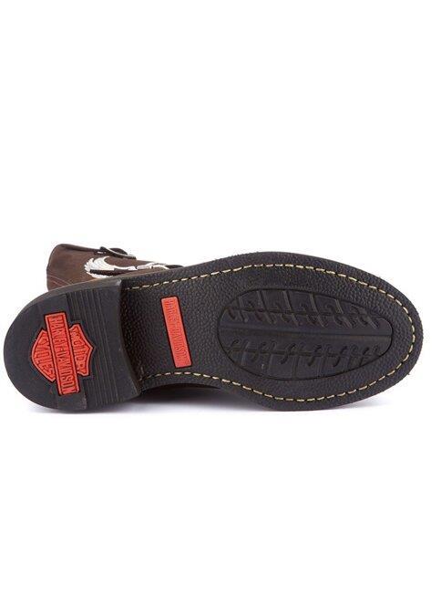 Harley Davidson Hall Dark Brown Kadın Çizme