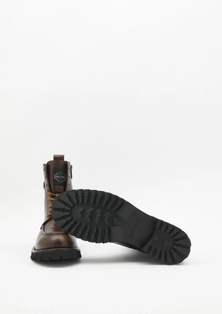 Harley Davidson Khalifa Dark Brown Deri Erkek Bot