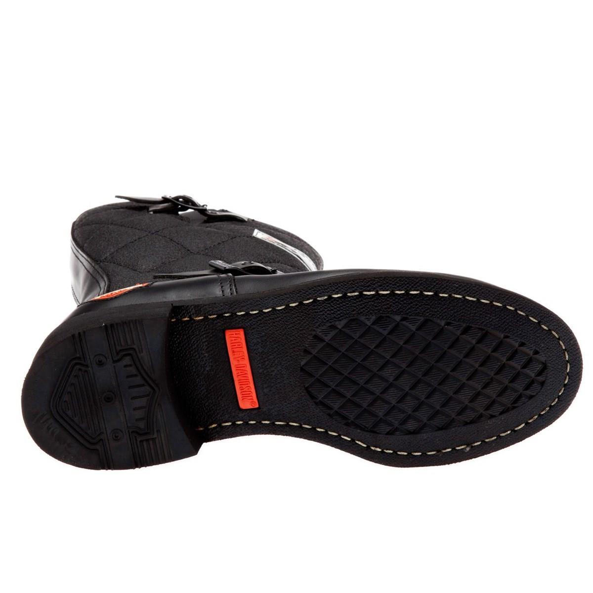 Harley Davidson Laconia 644 Black Deri Erkek Çizme